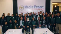 Media Expert Meeting yang berlangsung di Gili Trawangan, Lombok, Nusa Tenggara Barat (NTB).