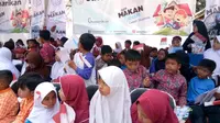Sosialisasi Program Gerakan Memasyarakatkan Makan Ikan (Gemarikan) di Garut, Jawa Barat.