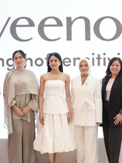 Jessica Iskandar dan Maudy Ayunda melakukan hal ini untuk memahami sensitivitas pada diri perempuan (Aveeno)
