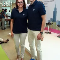 Darius Sinathrya dan Donna Agnesia (Deki Prayoga/bintang.com)