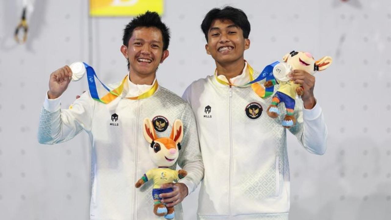 Medali Perak Asian Beach Games Jadi Motivasi Atlet Panjat Tebing Indonesia Menuju Olimpiade 2028