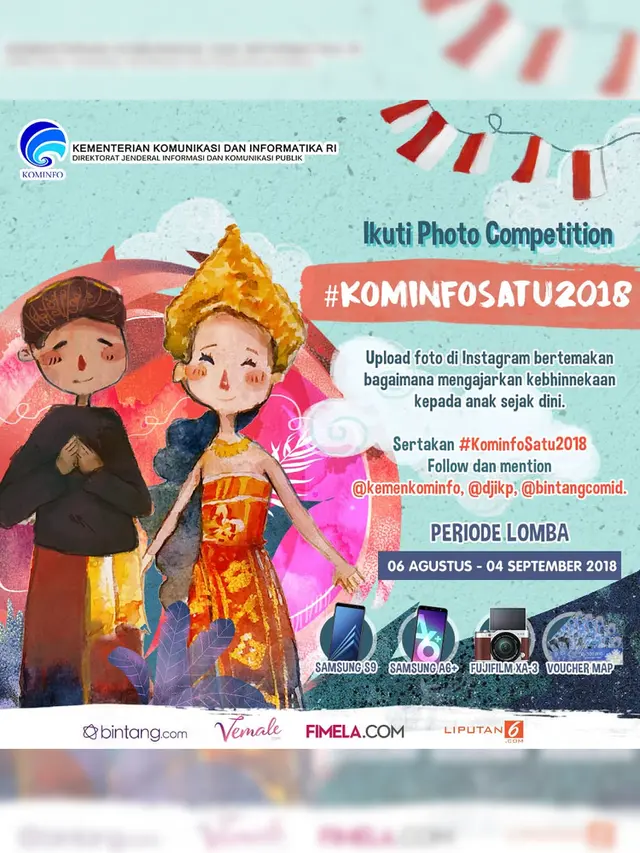 [Bintang] Ikuti Lomba Foto #KominfoSatu2018, Banyak Hadiah Kerennya Lho