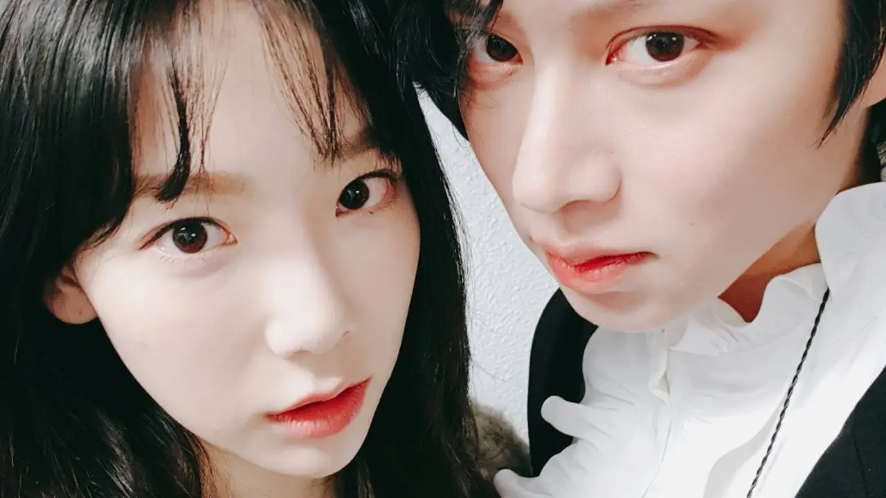 Kim Heechul dan Taeyeon SNSD (Instagram/ kimheenim)