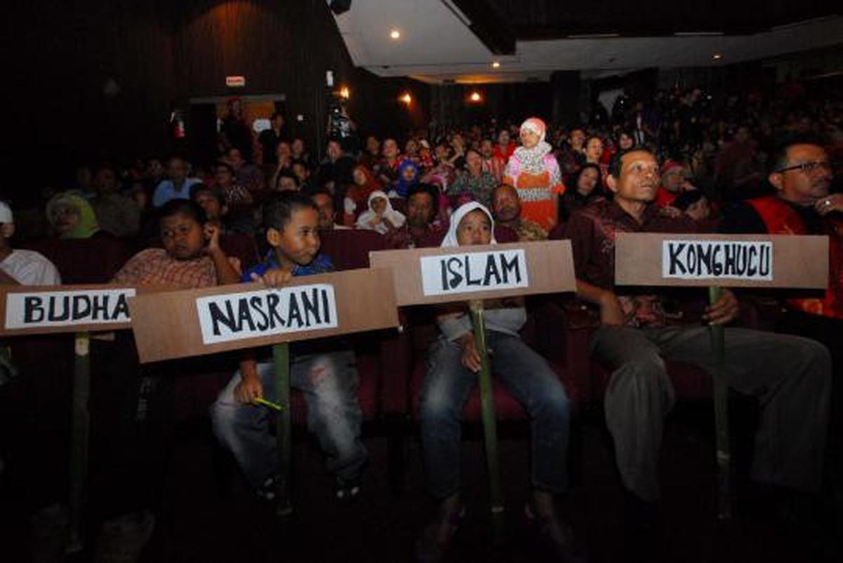 Jokowi hadiri perayaan malam Natal PDIP
