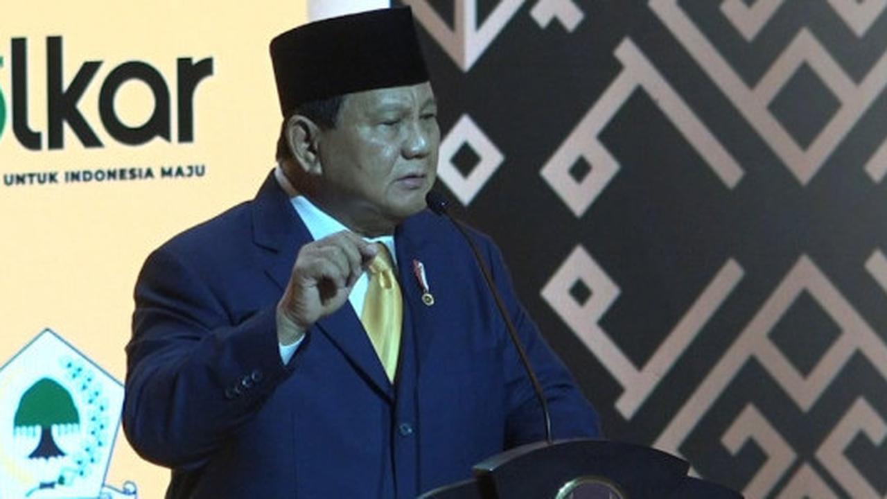 Pesan Prabowo ke Cakada Gagal Terpilih: Jangan Pernah Menyerah, Jatuh Itu Biasa