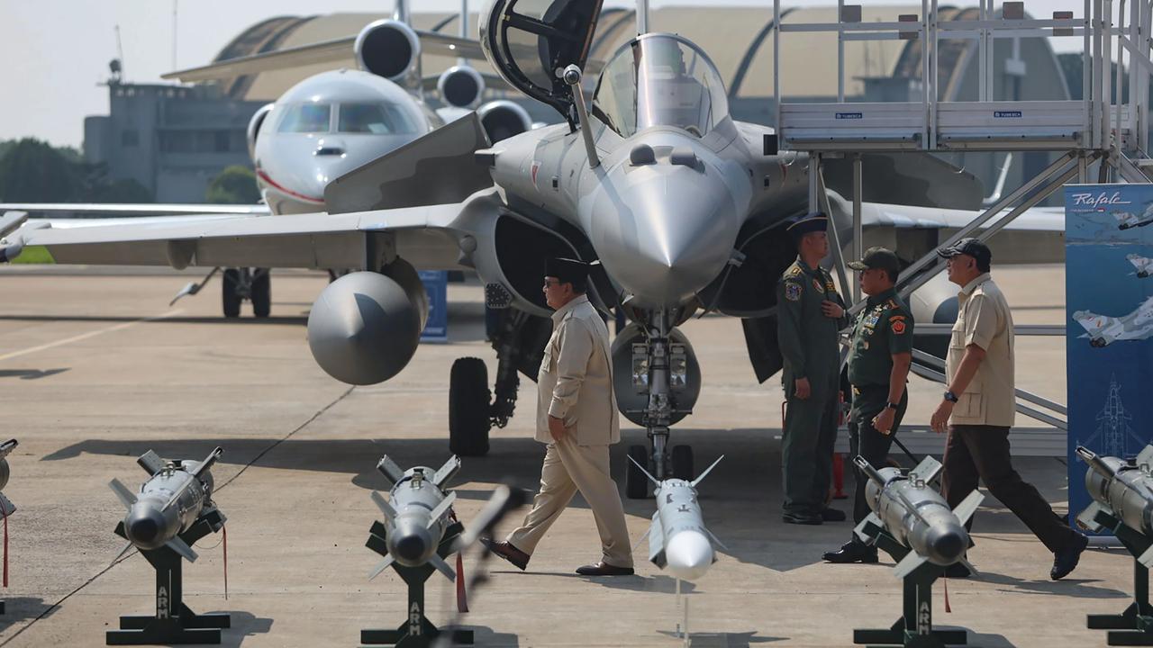 FOTO: Prabowo Serahkan Rafale dan Rudal Meteor untuk Perkuat Pertahanan Udara