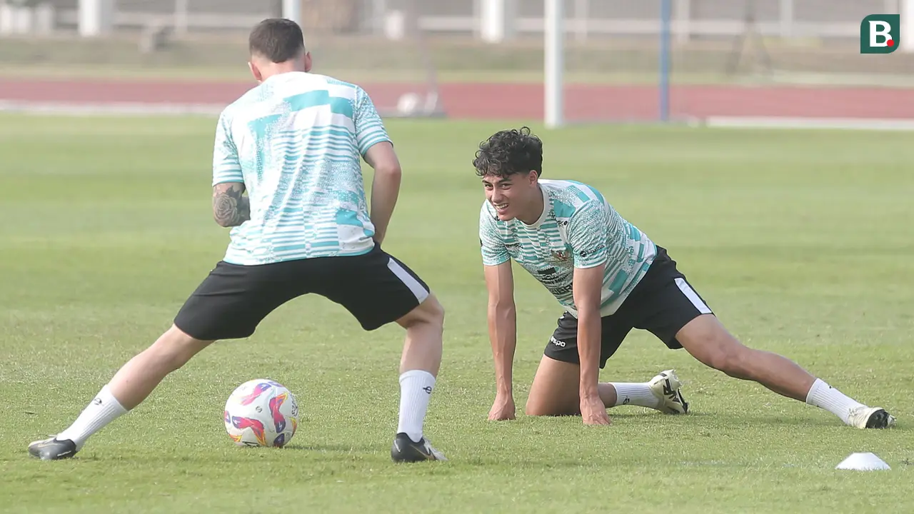 Rafael Struick - Latihan Timnas Indonesia