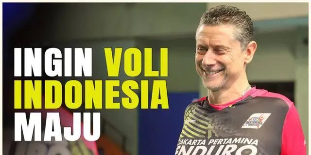 VIDEO: Misi Mulia Pelatih Asing Jakarta Pertamina Enduro, Ingin Manjukan Bola Voli Indonesia