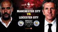 Manchester City vs Leicester City (Liputan6.com/Abdillah)