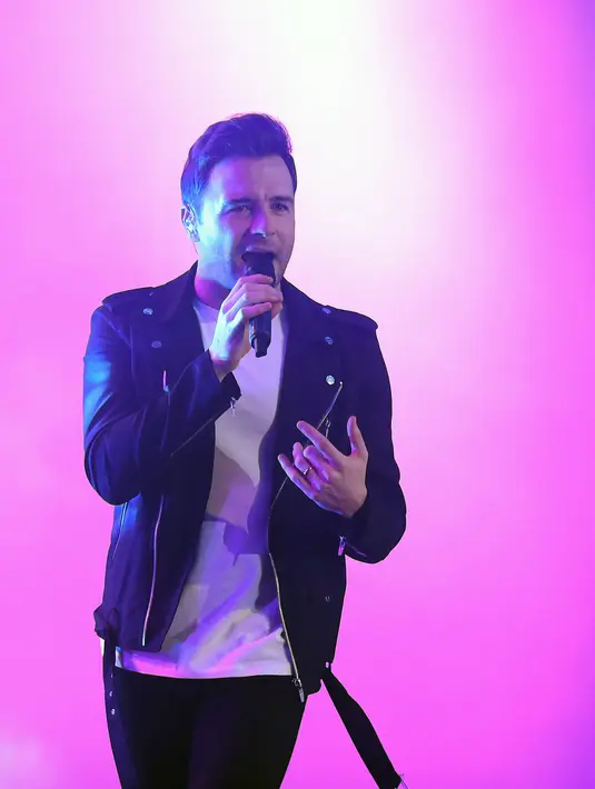 Rasa senang pun dirasakan Shane saat menggelar konser yang dimulai pukul  20.30 WIB tadi malam. Ia menuturkan kesenangannya berada di Jakarta dan katanya juga ia berhasil dibuat tersenyum oleh fansnya. (Bambang E. Ros/Bintang.com)