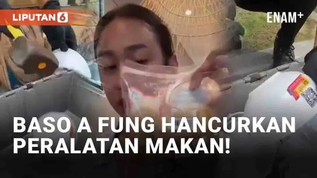 Manajemen Baso A Fung buka suara pasca viralnya Jovi Adhiguna mengkonsumsi kerupuk babi di gerai Bandara Ngurah Rai, Bali. Manajemen meminta maaf pada publik dan mengambil langkah tegas. Seluruh peralatan makan di gerai tersebut dihancurkan.