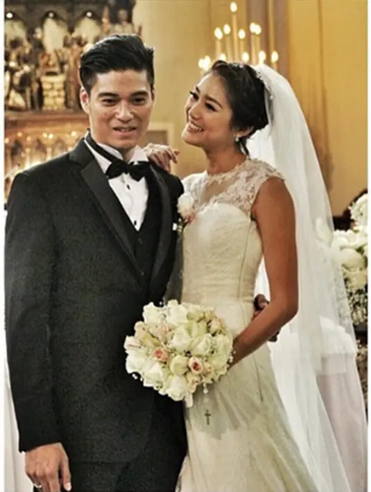 Model sekaligus artis Dominique Diyose diketahui sudah mengajukan gugatan cerainya ke Pengadilan Negeri Jakarta Pusat.  (Via Instagram/@marshallsastra)