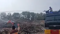 Kondisi Terkini Kebakaran TPA Bandar Jaya Lampung