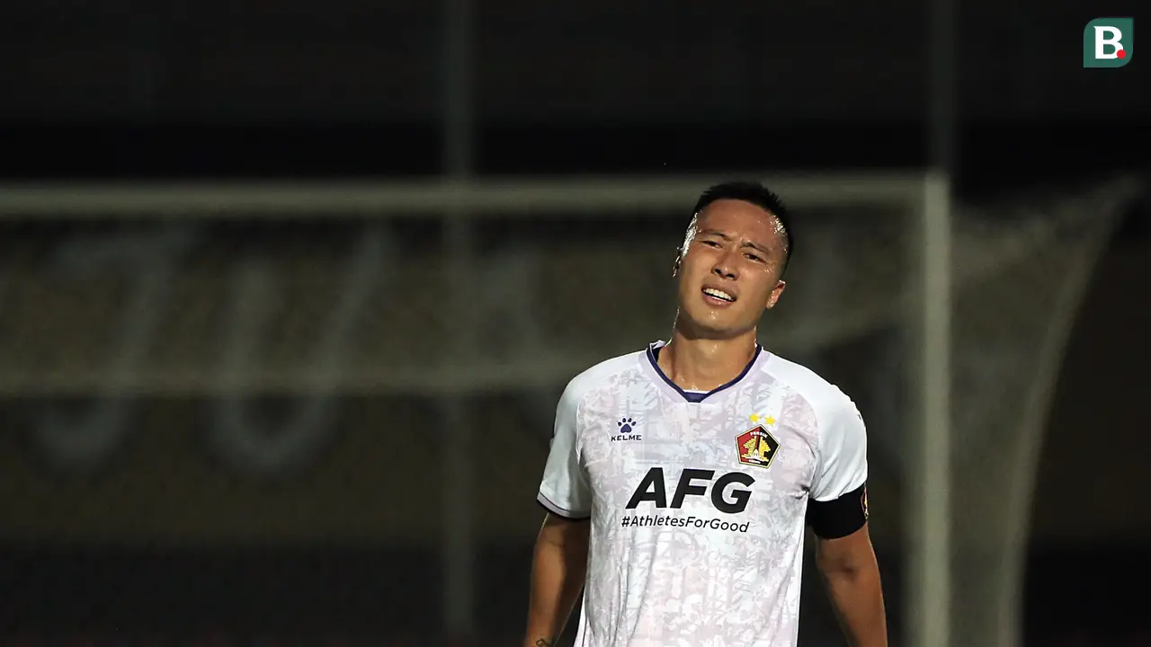 Pemain Persik Kediri Arthur Daniel Irawan