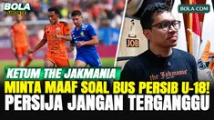 Ketua Umum The Jakmania, Aditya Putra, menyampaikan permohonan maaf kepada Persija Jakarta menyusul insiden penyerangan bus Persib U-18 oleh oknum suporter. Ia berharap kejadian tersebut tidak memengaruhi konsentrasi pemain, pelatih, dan staf Macan K...