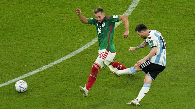 Foto: Cetak Gol ke Gawang Meksiko di Piala Dunia 2022, Lionel Messi Kini Sejajar Dengan Diego Maradona