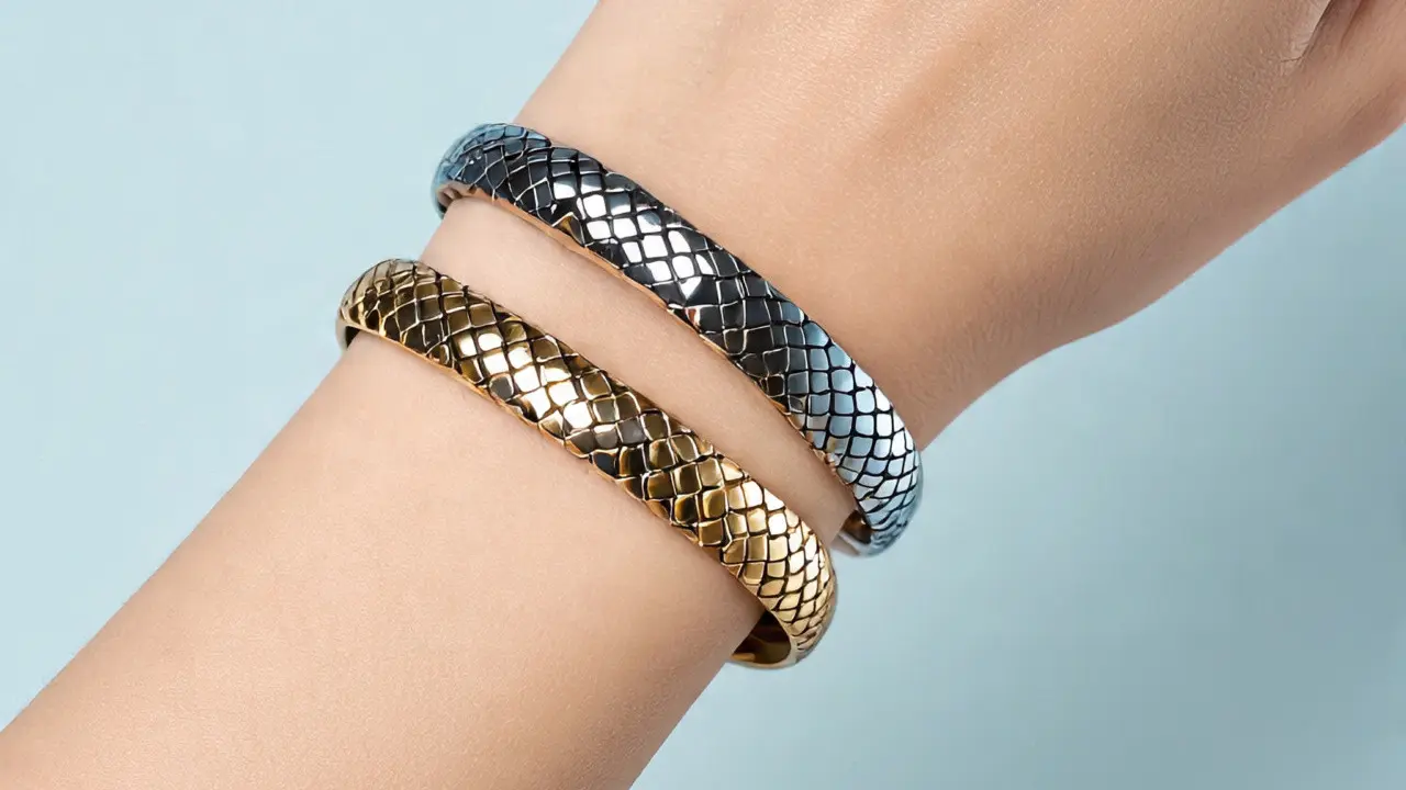 Model Gelang Rantai Sisik Naga Terbaru