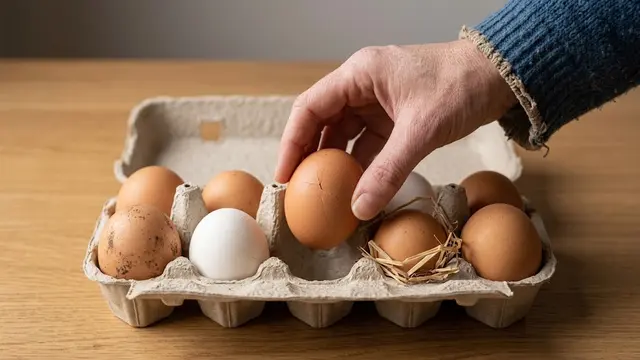Telur retak