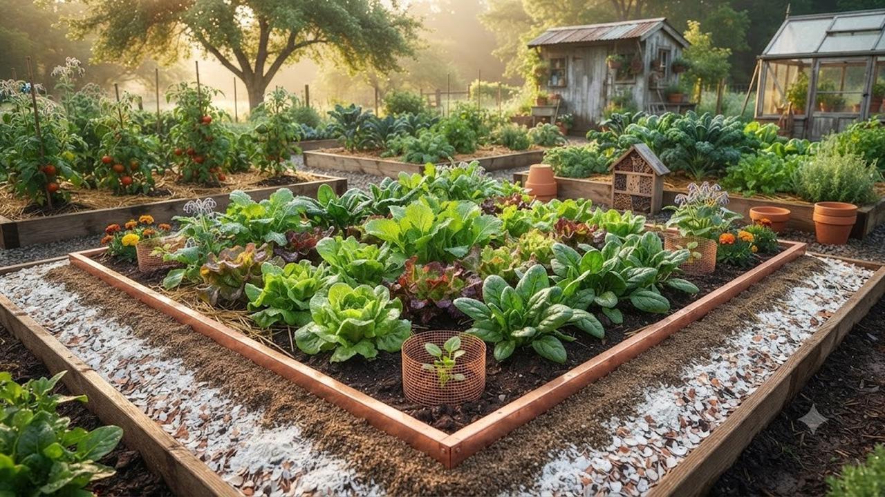 Cara Membuat Kebun Sayur Tidak Diserang Siput