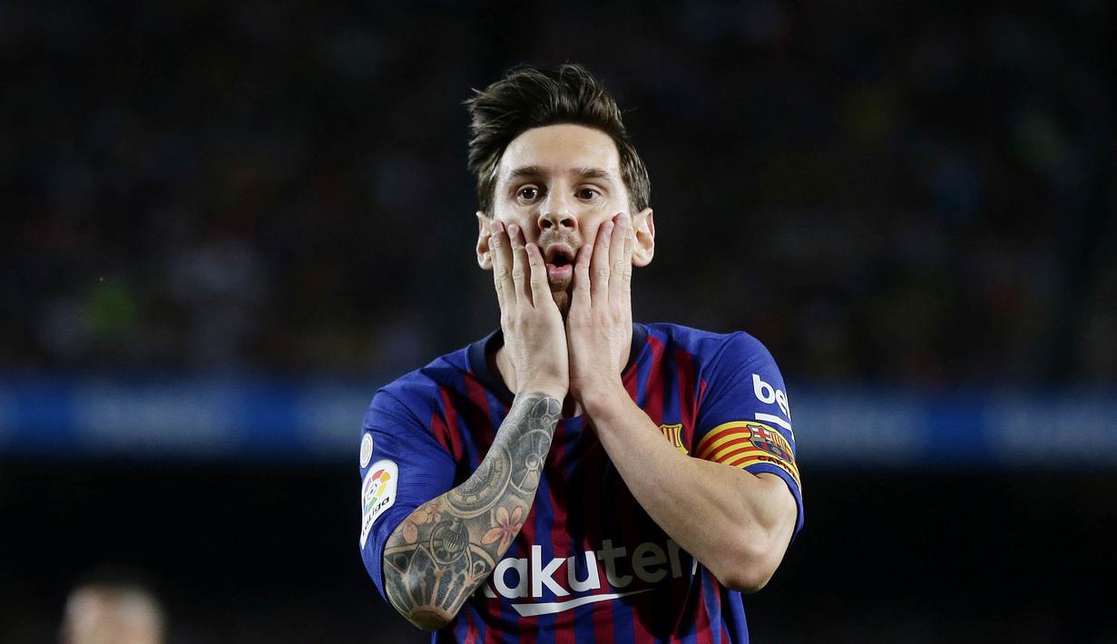 3. Lionel Messi (Barcelona) - 5 Gol. (AP/Manu Fernandez)