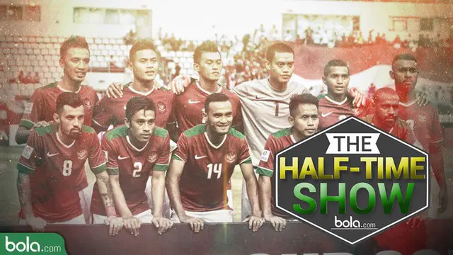 Video acara Half-Time Show yang membahas formasi yang tepat untuk Timnas Indonesia di Piala AFF 2016.