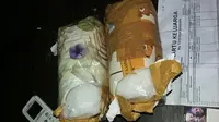 Narkoba pesanan napi narkoba lapas di Gowa Sulawesi Selatan (Liputan6.com / Eka Hakim)