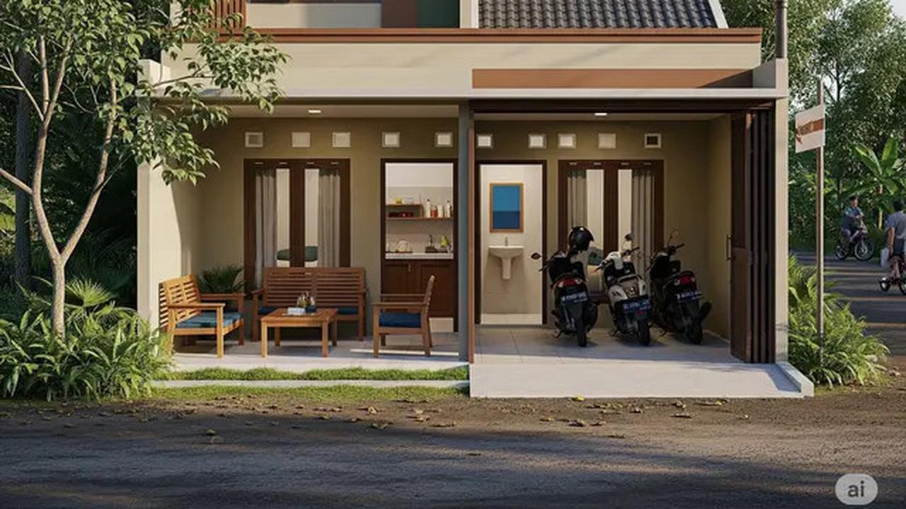 10 Inspirasi Desain Rumah Sederhana 2 Lantai di Desa, Nyaman, Asri, dan Hemat Biaya