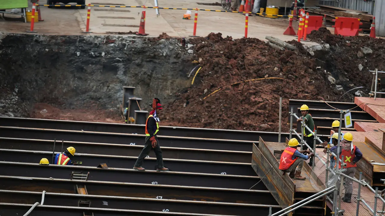 Stasiun MRT Bundaran HI Akan Miliki Tiga Lantai di Bawah Tanah