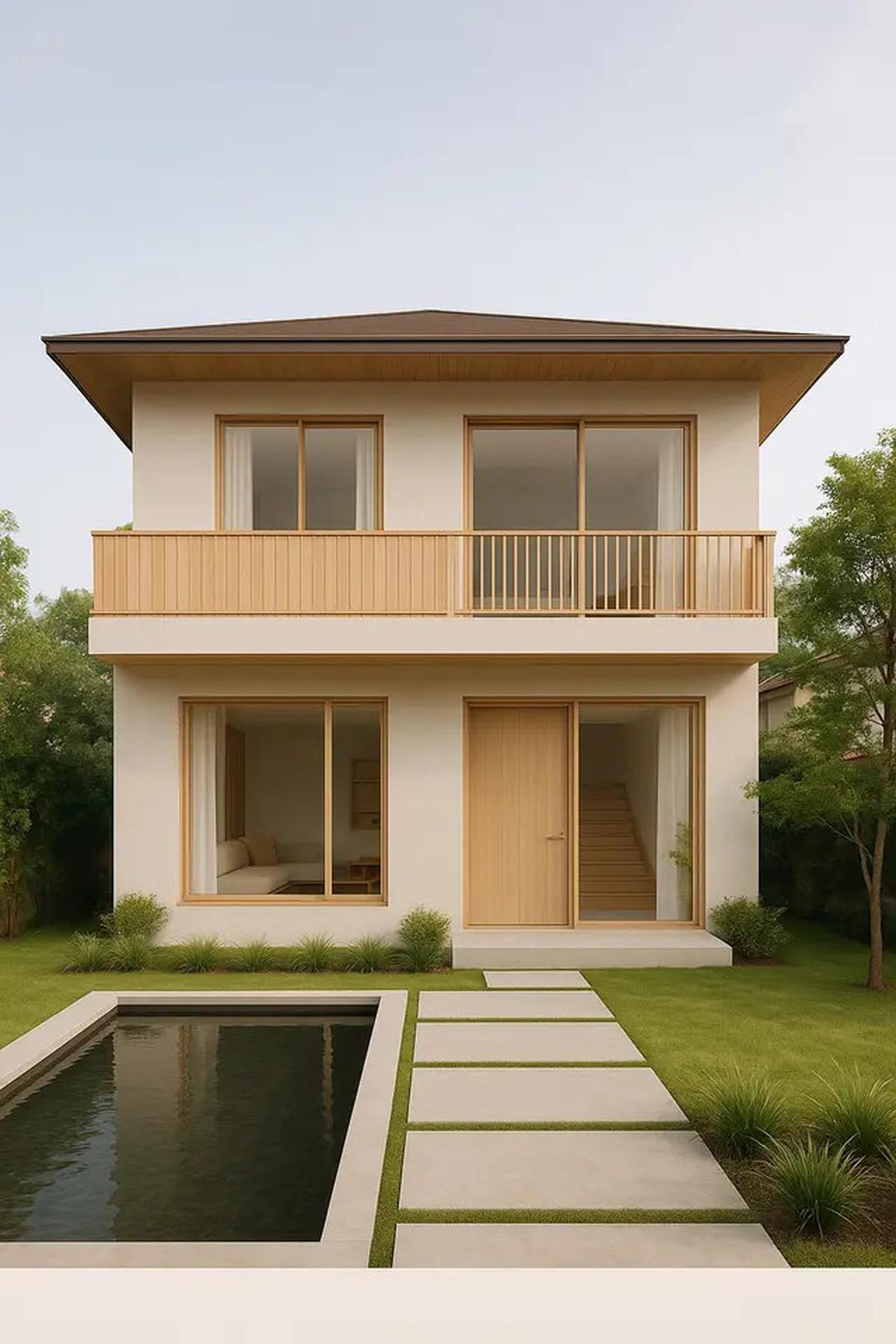 7 Rumah Tingkat 2 Minimalis Modern dengan Desain Elegan dan Fungsional, Bisa Diaplikasikan di Lahan Sempit