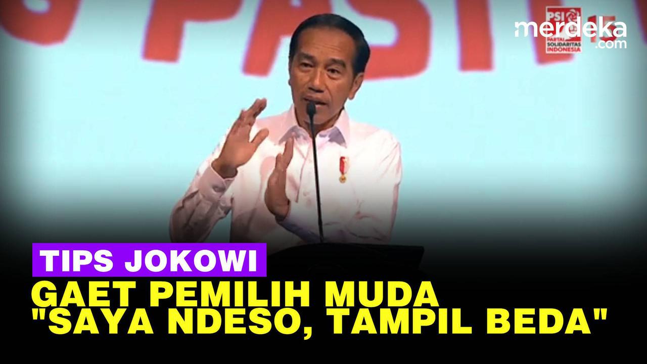 VIDEO: Jokowi Buka-bukaan Strategi Menangkan Pemilu, Gaet Suara Pemilih Muda