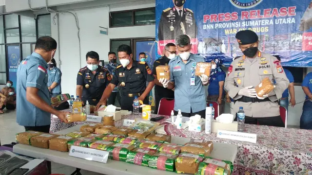 Pengungkapan kasus narkoba