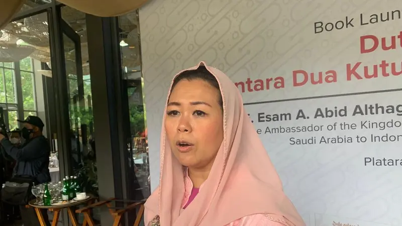 Direktur Wahid Foundation Zannuba Arifah Chafsoh, akrab disapa Yenny Wahid.