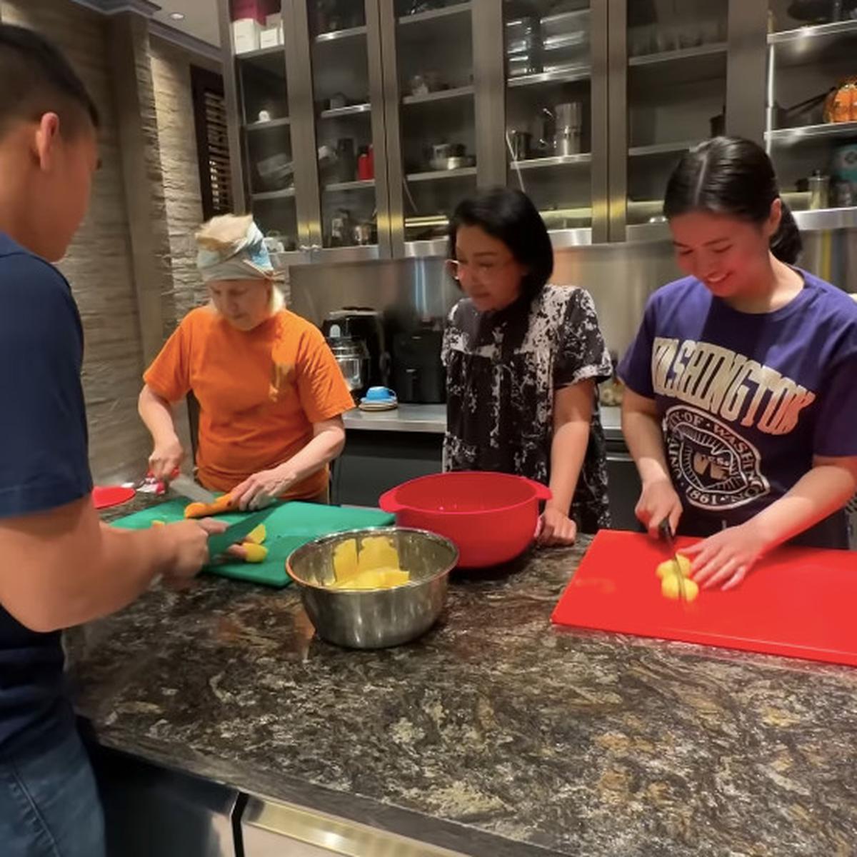 keluarga andika masak besar