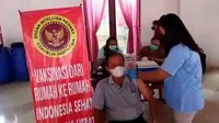 Badan Intelijen Negara (BIN) Daerah Sulawesi Utara bekerjasama dengan Pemerintah Daerah setempat terus menggencarkan layanan vaksinasi hingga dosis booster di seluruh kabupaten/kota (Istimewa)