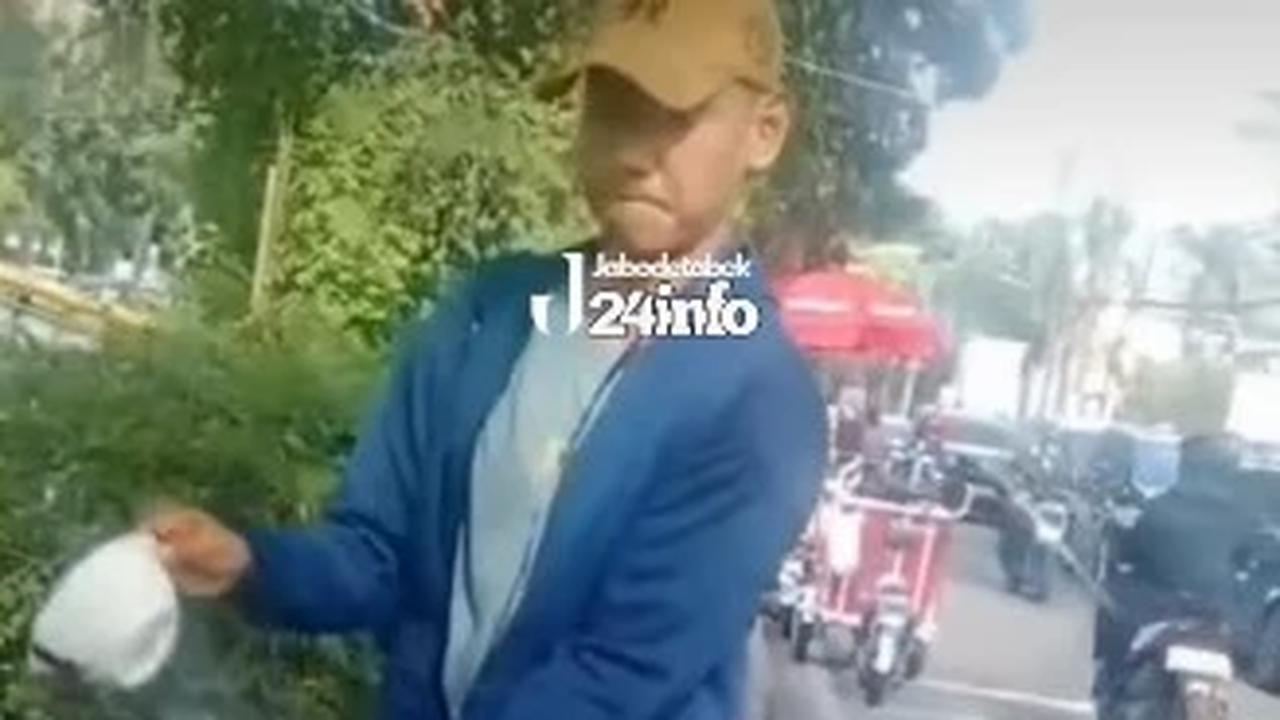 Diduga Malak Tukang Bubur, Mangkuk Dagangan Dihancurkan