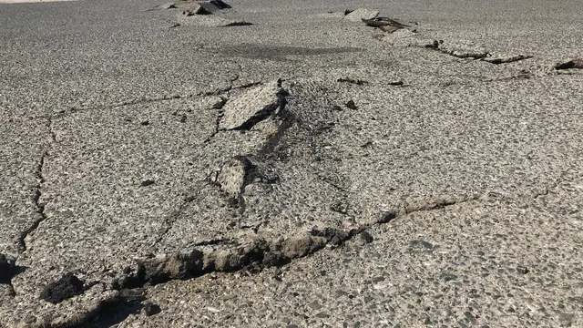Dampak gempa di California selatan, Kamis 4 Juli 2019 (AP PHOTO)