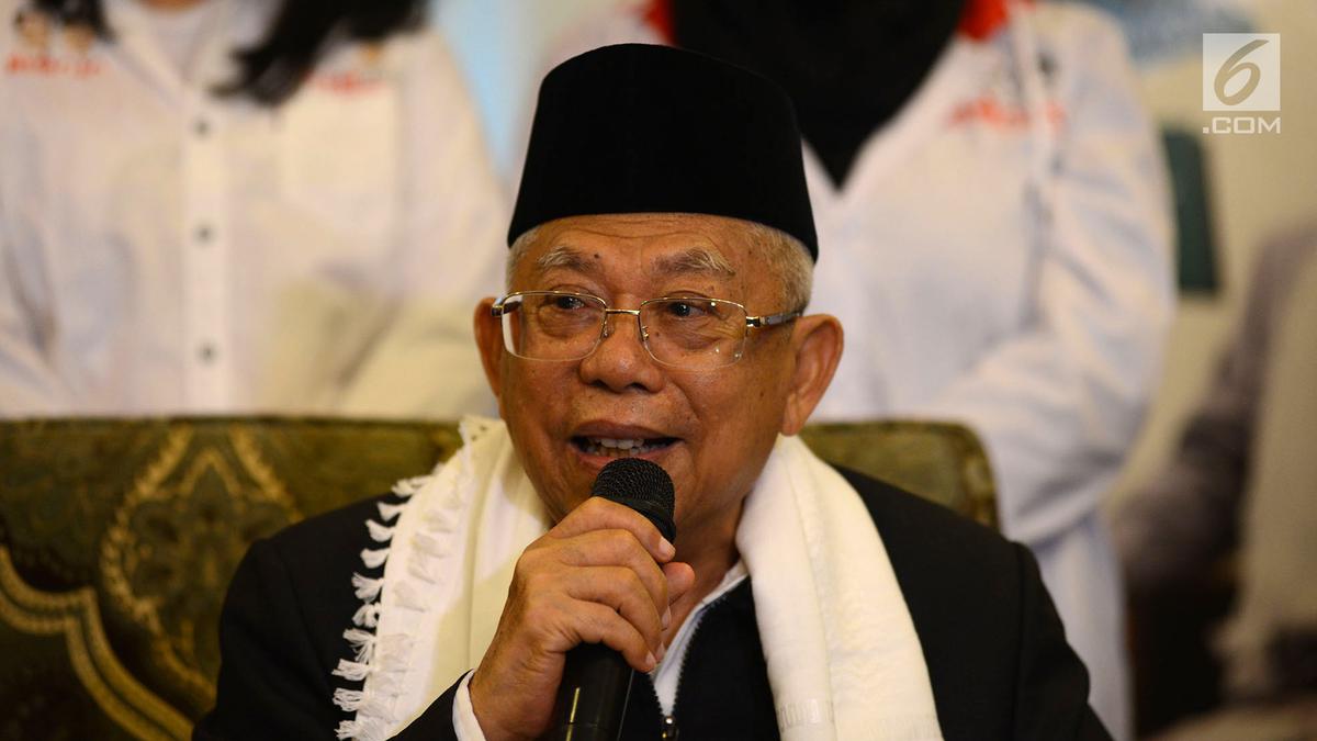 Ma'ruf Amin: Jumlah Santri Banyak, Pesantren Sekarang Jadi Rebutan ...
