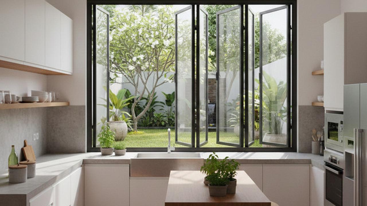 Model Jendela Dapur Aluminium Rumah Minimalis