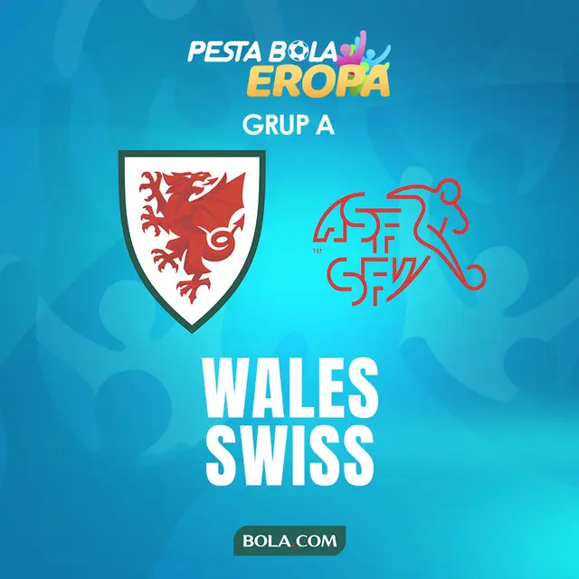 Piala Eropa - Euro 2020 Wales Vs Swiss