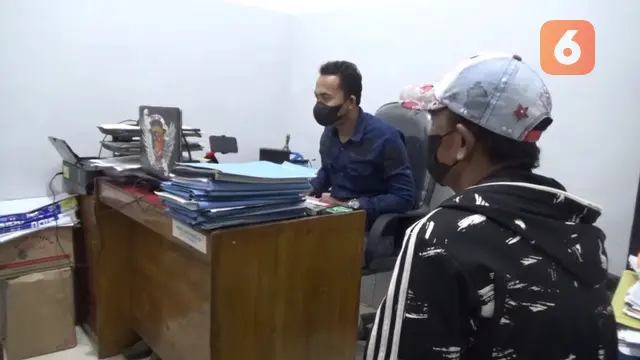 Abdul Rahim, tersangka joki vaksin di Kabupaten Pinrang. (Liputan6.com/Fauzan)