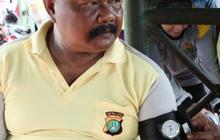 Puluhan Polisi gendut ikuti senam kurus di TMII
