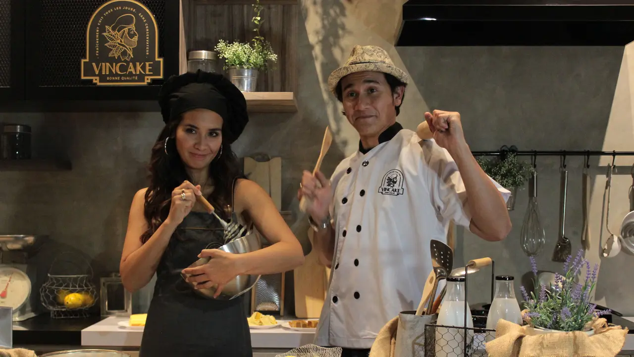 Vincake, Cake Kekinian dari Vino G Bastian dan Sang Istri