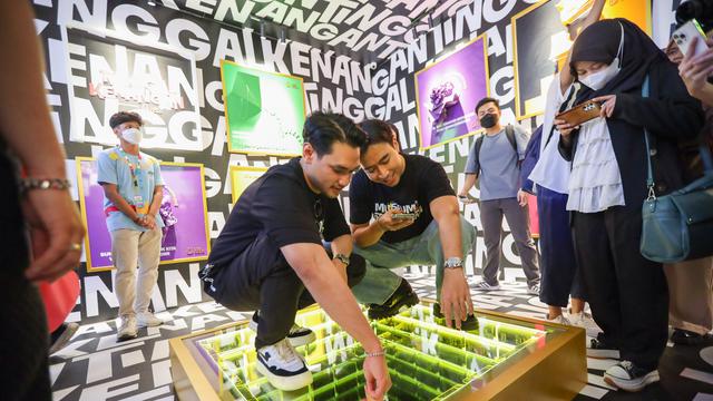 Afgan dan Vidi Aldiano hadir dalam peluncuran Museum Patah Hati