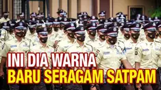 Teka-teki warna baru seragam satpam akhirnya terkuak sudah. Dalam upacara HUT Satpam ke-41, atribut baru satpam Indonesia pun resmi diperlihatkan.