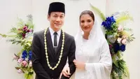 Gitaris The Changcuters, Muhammad Iqbal atau Qibil resmi menikah dengan kekasihnya, Qurrotu Ayun. [Foto: IG/qurrotuayun/qibil].