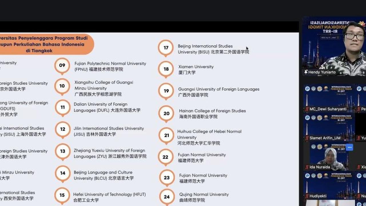 Kerjasama Pendidikan Indonesia China: 10 Kampus RI-China Perkuat Riset dan Beasiswa Lintas Negara