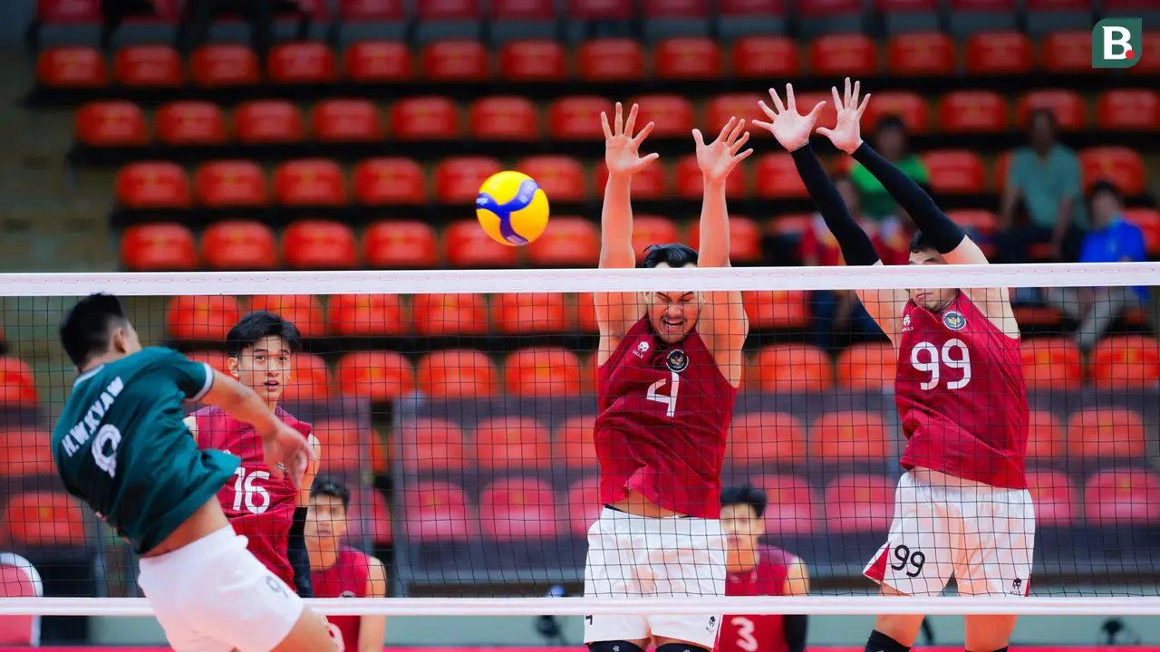 Foto: Tundukkan Myanmar, Timnas Voli Putra Indonesia Melangkah ke Semifinal SEA Games 2025