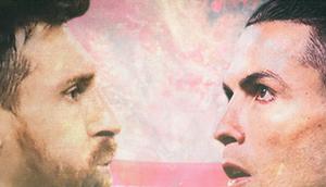 Lionel Messi dan Cristiano Ronaldo (Bola.com/Adreanus Titus)