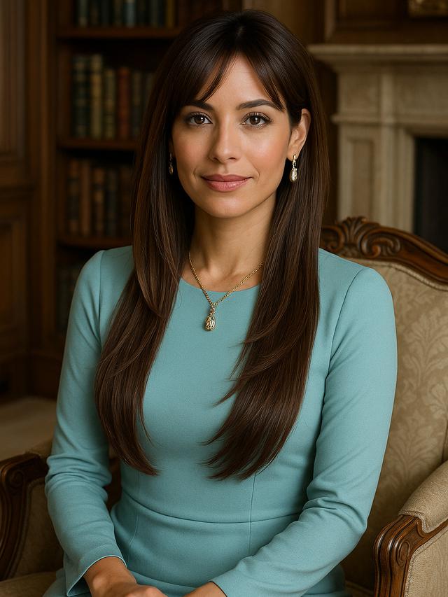 7 Model Rambut Panjang Lurus Tipis Usia 30-an yang Stylish