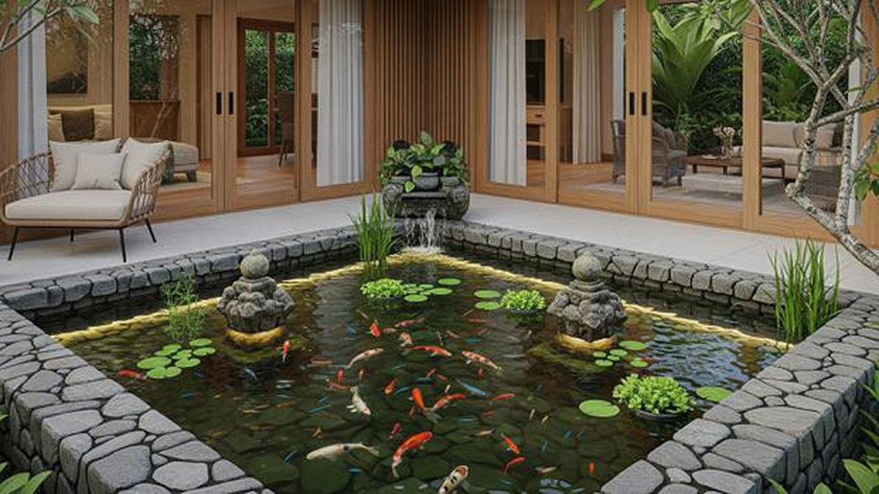 7 Cara Mengatasi Kolam Ikan di Rumah yang Sering Hijau Tanpa Bahan Kimia, Jernih Alami
